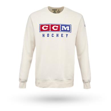 CCM Pullover Vintage Fall Fleece Crew Kinder Ungebleicht