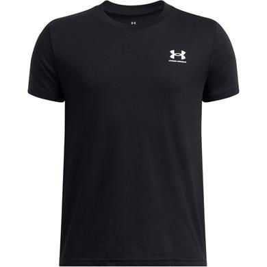Under Armour T-paita Sportstyle Left Chest SS Youth Black