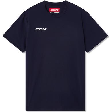 CCM T-Shirt Team Training Tee Jr Navy