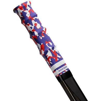 Rocketgrip Fabric Camo Blue-Red