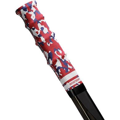 Rocketgrip Fabric Camo Dark Blue - Red