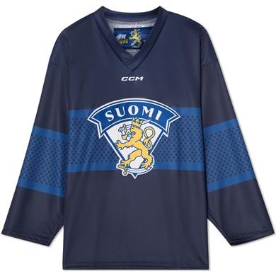 CCM Replica Game Jersey Team Finland Sr Navy