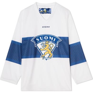 CCM Replica Game Jersey Team Finland Sr White