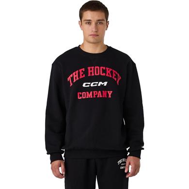 CCM Sweater Athleisure Fleece Sr Black