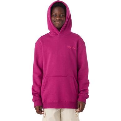 CCM Hoodie Casual Jr Boysenberry