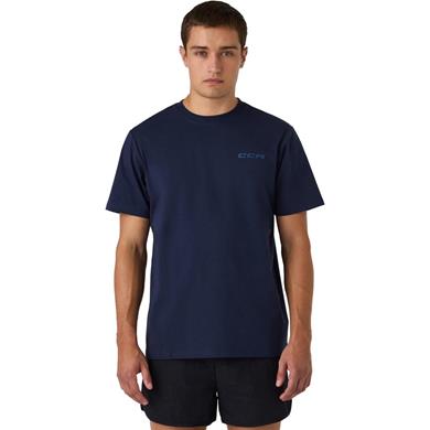 CCM T-skjorte Casual Sr Classic Navy