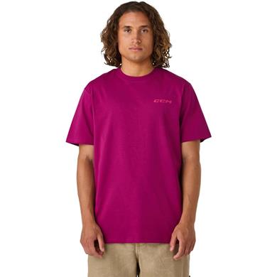 CCM T-Shirt Casual Sr Boysenberry