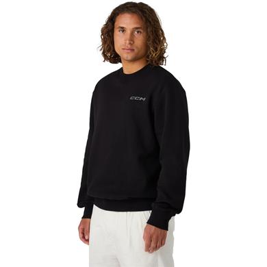 CCM Tröja Casual Fleece Sr Black