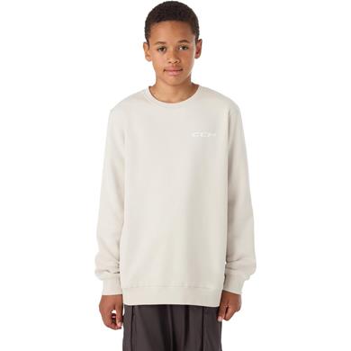 CCM Tröja Casual Fleece Jr Dawn Blue