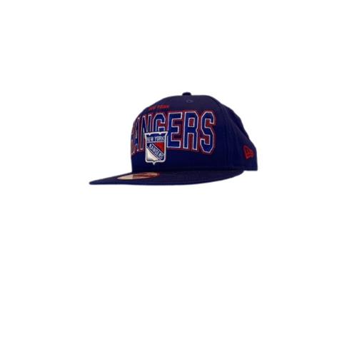 New Era Keps Snap Rangers blå