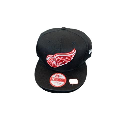 New Era Keps NHL Black Basic Detroit