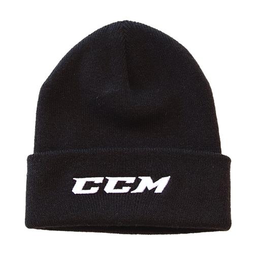 CCM Cap Team Cuffed BLK