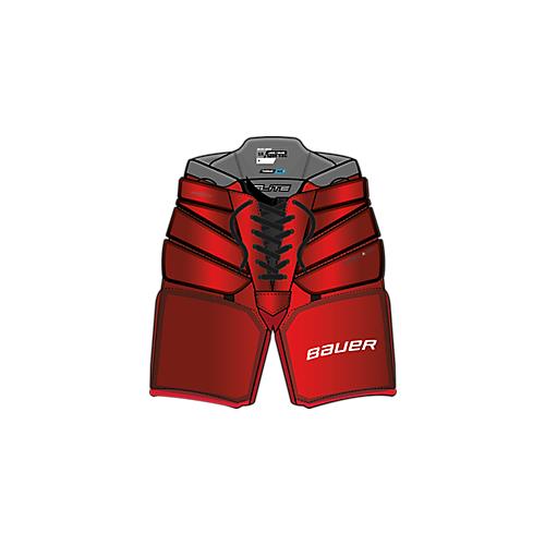 Bauer Maalivahtihousut Elite Sr Punainen
