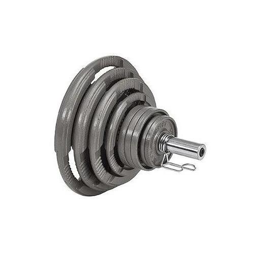 Master Fitness Viktskiva Järn Viktpaket 115 Kg