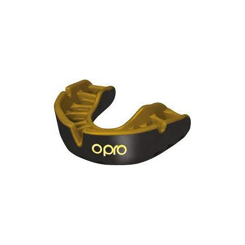 Opro Tandbeskytter Gold Sort/Guld (CE)