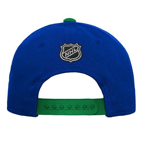 Outerstuff Keps NHL Precurved Snapback - Canucks