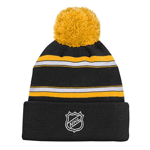 Outerstuff Hat Jacquard Cuff Pom Jr