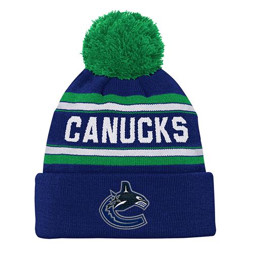 Outerstuff Lue Jacquard Cuff Pom Jr