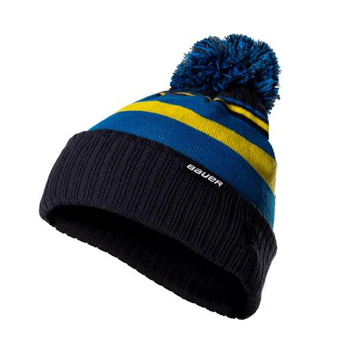 Bauer/New Era Mössa Pom Knit Sverige Sr