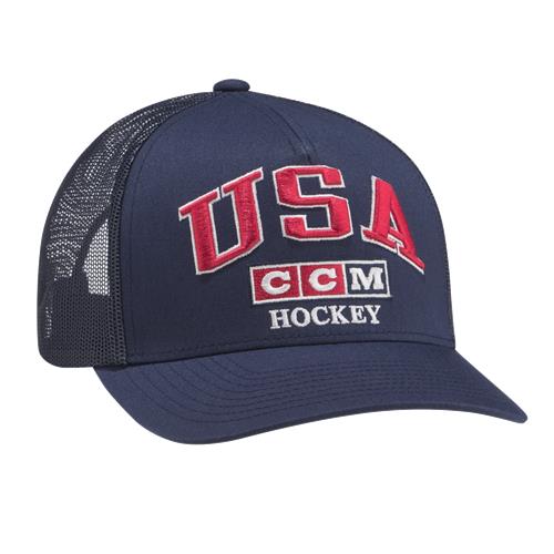 CCM Keps Meshback Trucker Team USA