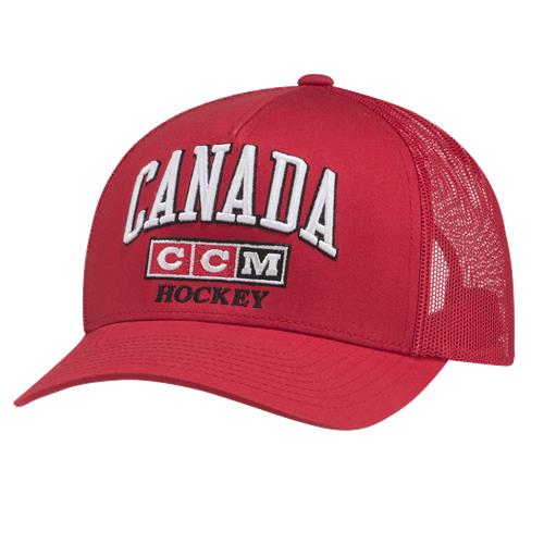 CCM Keps Meshback Trucker Team Canada