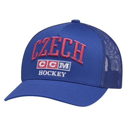 CCM Caps Meshback Trucker Team Czech