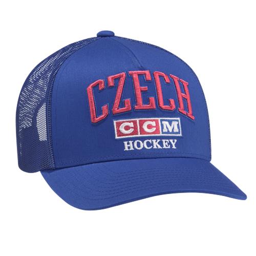 CCM Caps Meshback Trucker Team Czech