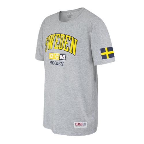 CCM T-Shirt Flag Tee Team Sweden SR