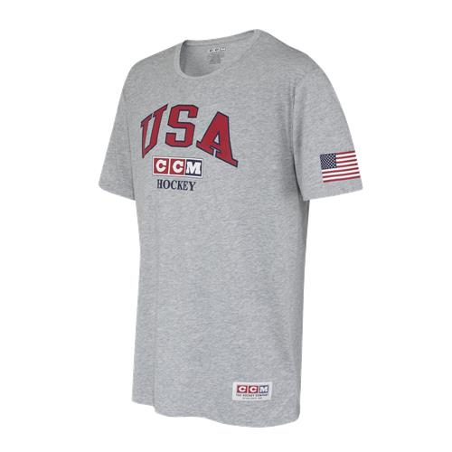 CCM T-Shirt Flag Tee Team Usa SR