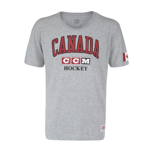 CCM T-skjorte Flag Tee Team Canada SR