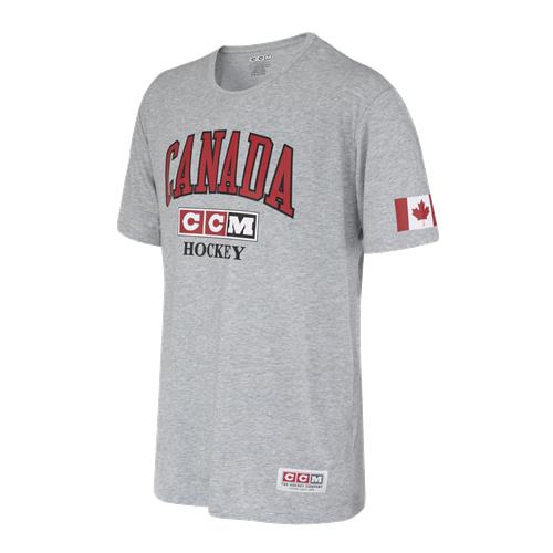 CCM T-skjorte Flag Tee Team Canada SR