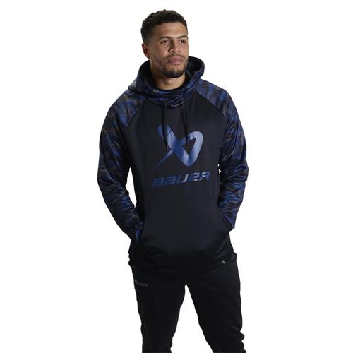 Bauer Hoodie Raglan Camo Sr