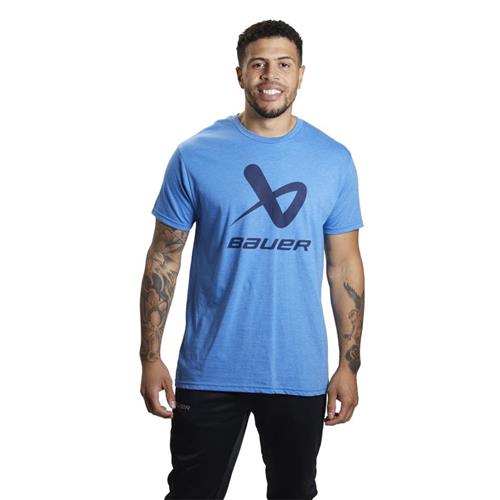 Bauer T-Shirt Core Lockup Crew SR Blue