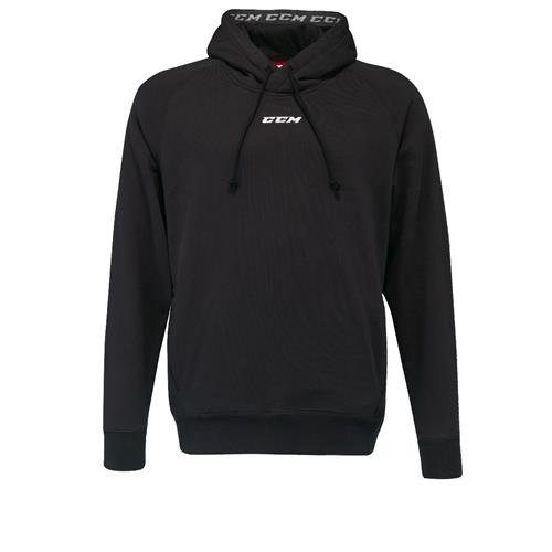 CCM Hoodie Team Pullover Jr BLACK