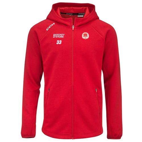 CCM Hoodie  Locker Room Full Zip GIK Jr