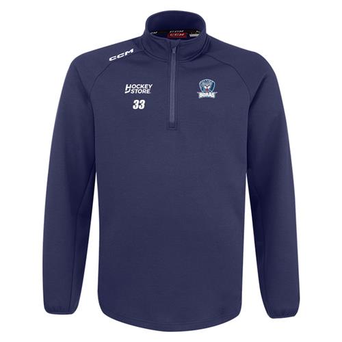 CCM Trøje Locker 1/4 Zip BH Sr