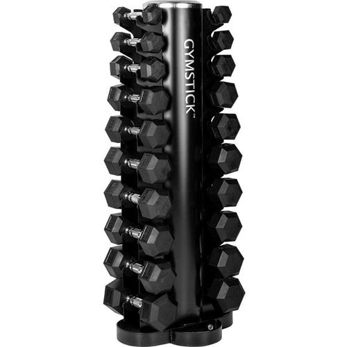 Gymstick Tower Rack For Chrome Dumbbells Hantlar