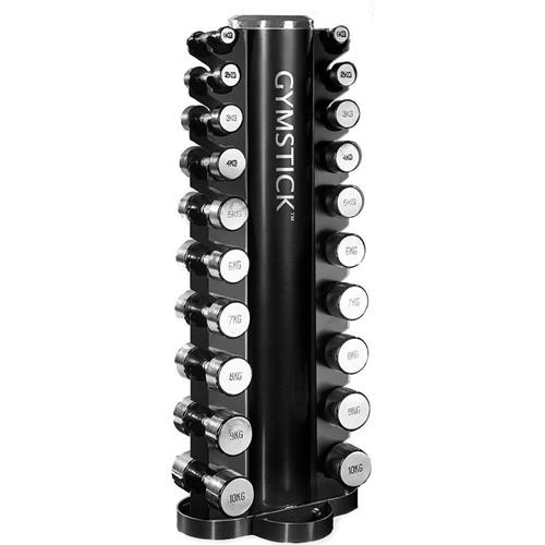 Gymstick Tower Rack For Chrome Dumbbells Hantlar