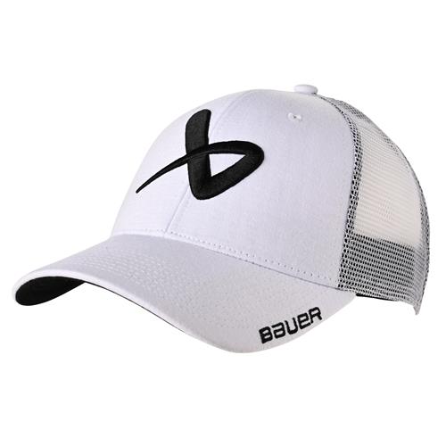 Bauer Keps Core Adjustable Yth White