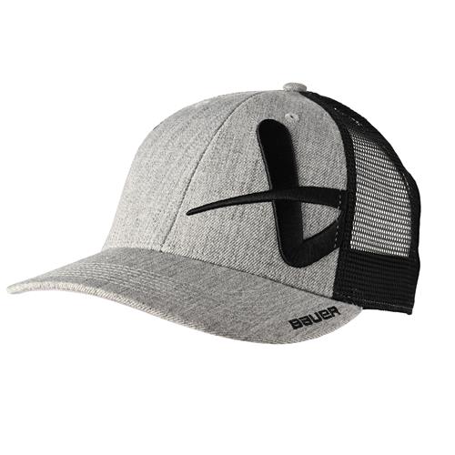 Bauer Keps Core Snapback YTH Grey