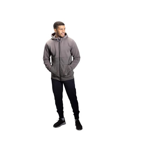 Bauer Kapuzenpullover Fleece 3D Sr Grau