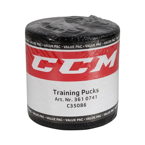 CCM Puck 3-pack Sr