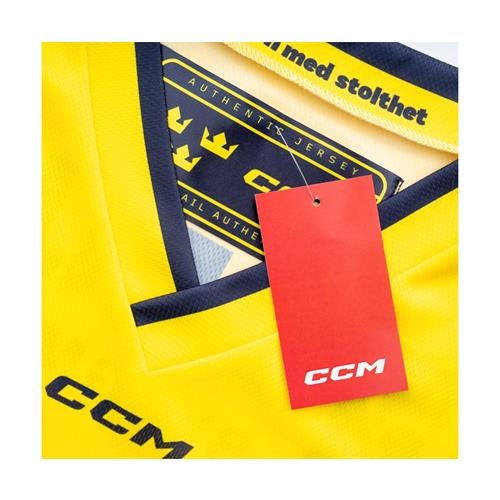 CCM Matchtröja Replica Team Sweden Sr Yellow