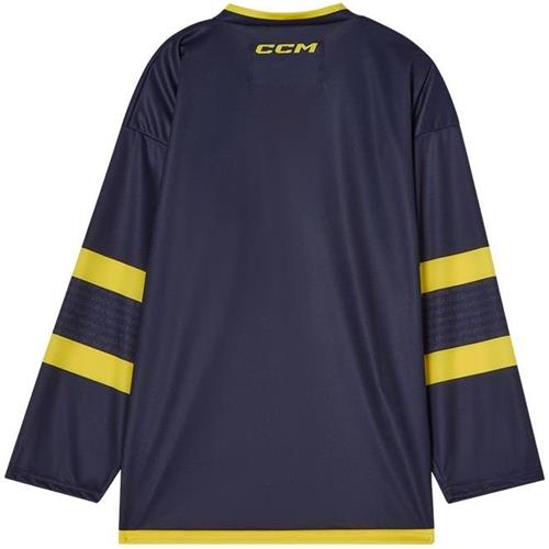 CCM Matchtröja Replica Team Sweden Sr Navy