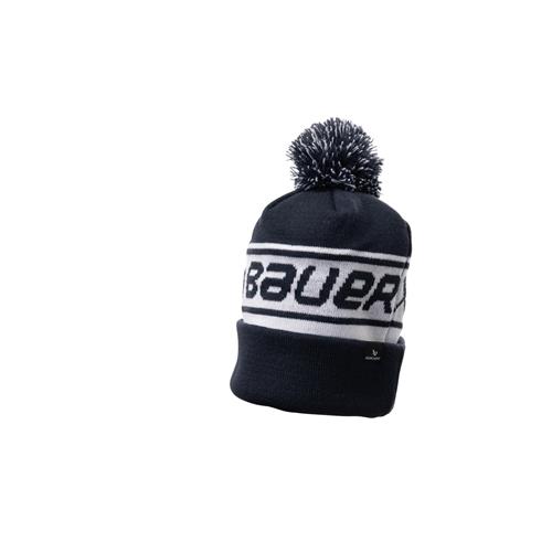 Bauer Mössa Team Ribbed Pom Sr Nav