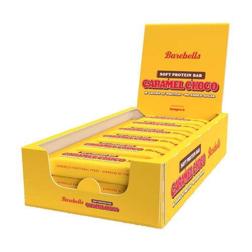 Barebells Soft Proteinbar Låda Caramel Choco