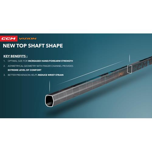 CCM Hockey Stick VIZION Int