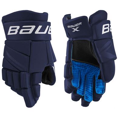 Bauer Gloves X Sr Navy