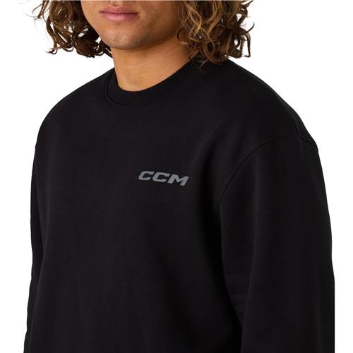 CCM Sweater Casual Fleece Sr Black