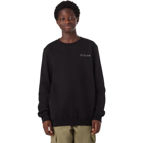 CCM Tröja Casual Fleece Jr Black
